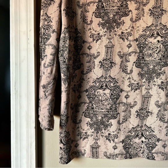 LR Vintage Toile De Jouy Blouse - Picture 2 of 3